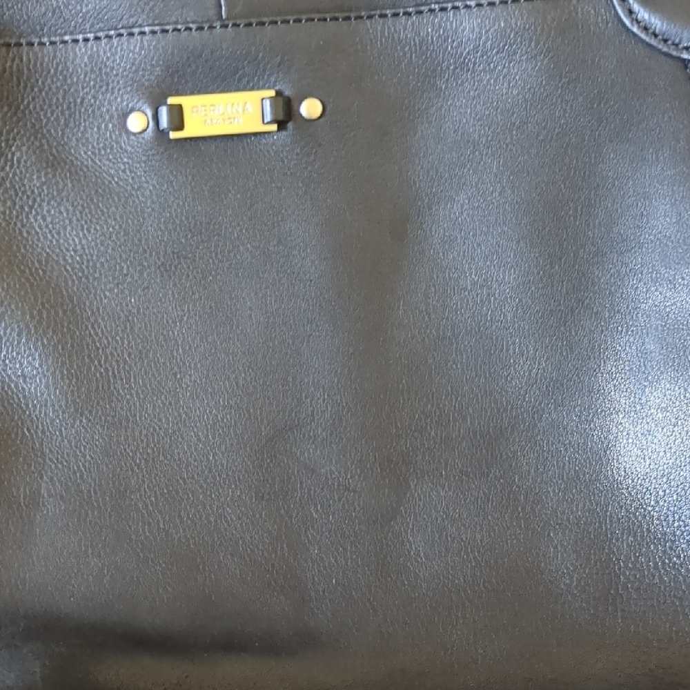 Perlina New York Black Women’s Shoulder Tote Bag - Picture 8 of 10